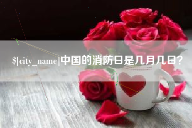 渠县中国的消防日是几月几日？