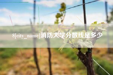 渠县消防大学分数线是多少