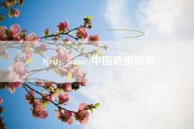 渠县中国地图精细