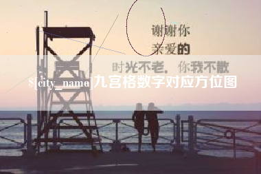 渠县九宫格数字对应方位图