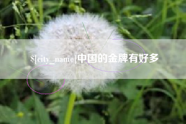 渠县中国的金牌有好多