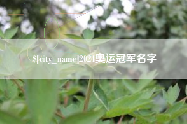 渠县2024奥运冠军名字