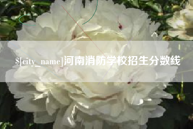 渠县河南消防学校招生分数线