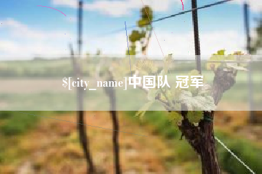 渠县中国队 冠军