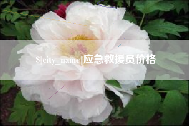 渠县应急救援员价格
