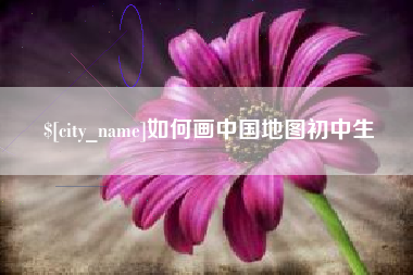 渠县如何画中国地图初中生