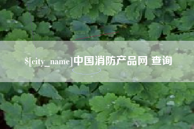 渠县中国消防产品网 查询
