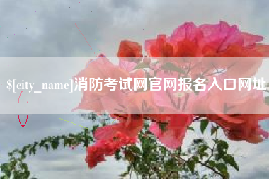 渠县消防考试网官网报名入口网址