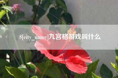 渠县九宫格游戏叫什么