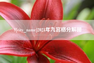 渠县2021年九宫格分解图
