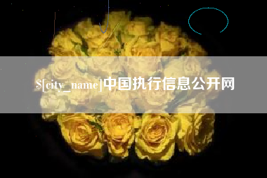 渠县中国执行信息公开网