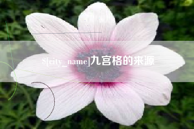 渠县九宫格的来源
