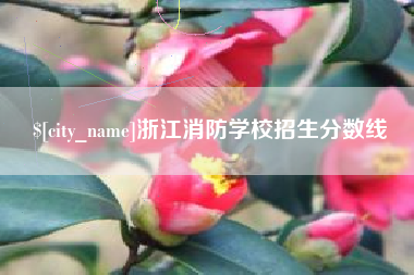 渠县浙江消防学校招生分数线