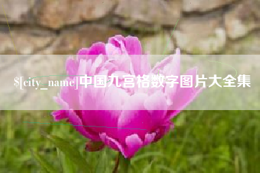 渠县中国九宫格数字图片大全集