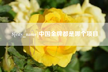 渠县中国金牌都是哪个项目