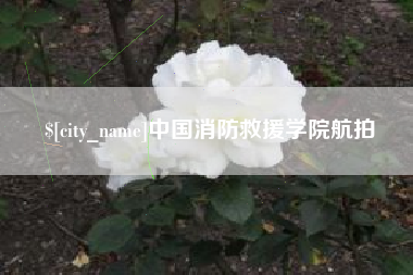 渠县中国消防救援学院航拍