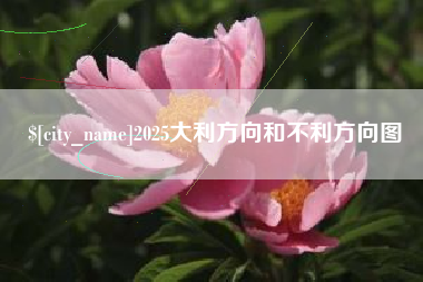 渠县2025大利方向和不利方向图