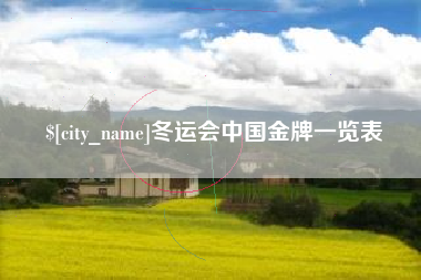 渠县冬运会中国金牌一览表