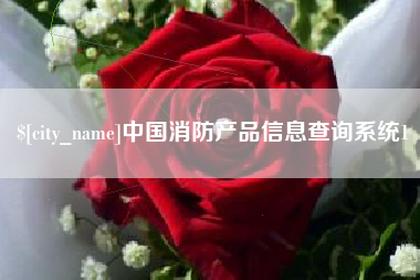 渠县中国消防产品信息查询系统1