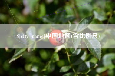 渠县中国地图(含比例尺)